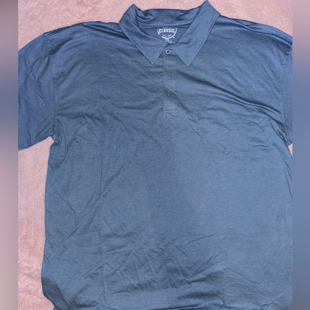 Elegant Blue Polo Shirt for Everyday Comfort